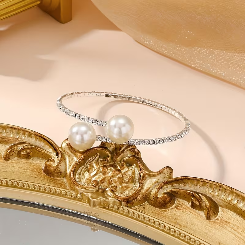 Luxury Pearl Cuff Bracelet