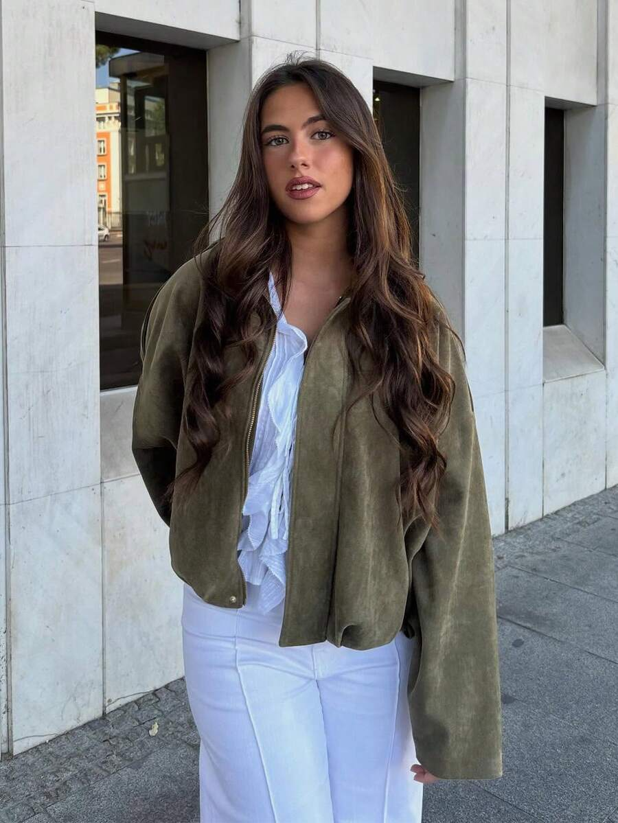 Isabella | Vintage Suede Jacket