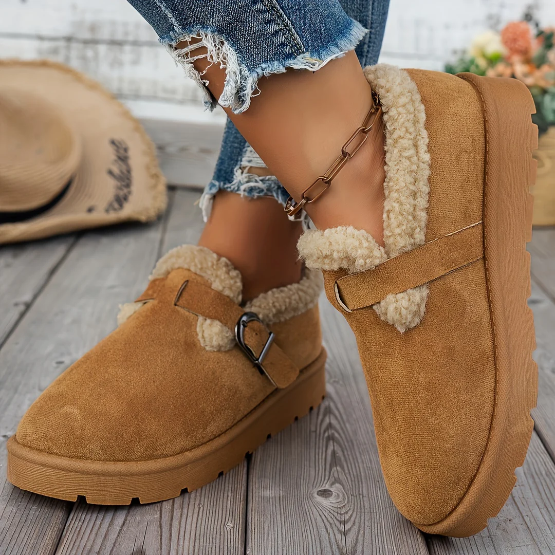 Aria | Cozy Winter Ankle Boots with Ergonomic Support