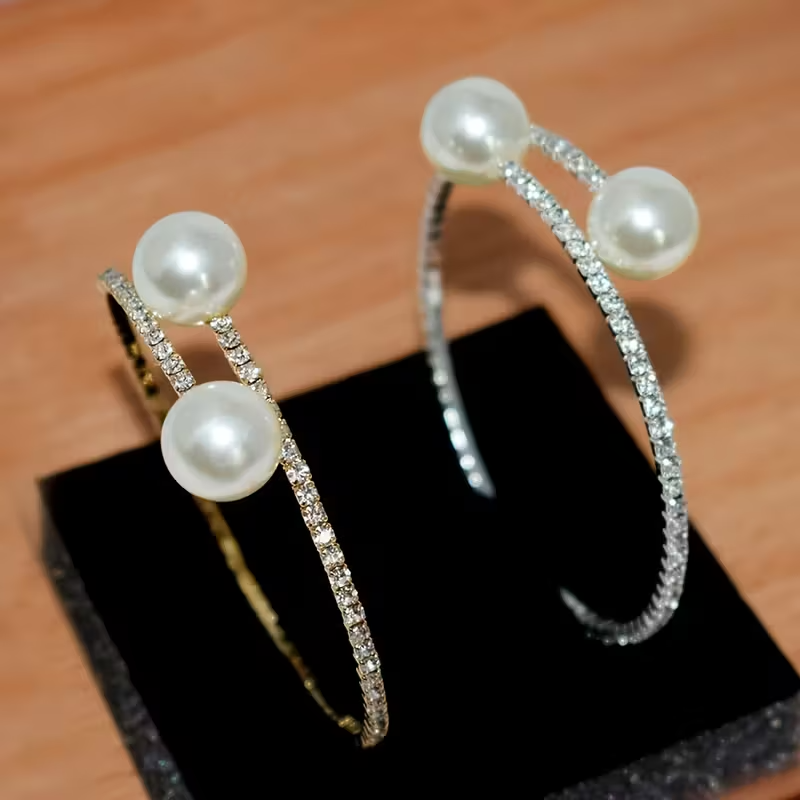 Luxury Pearl Cuff Bracelet