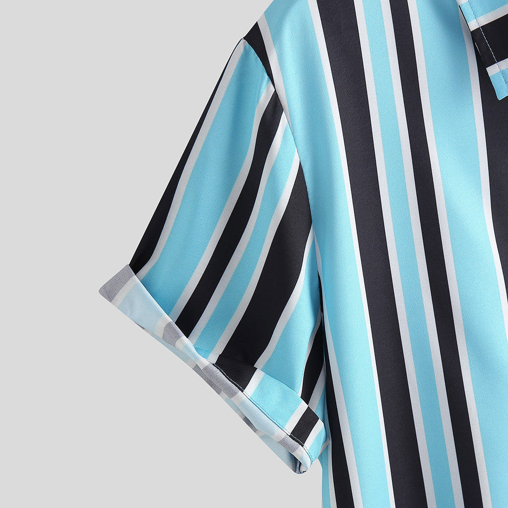 Vigo | Blue Striped Shirt