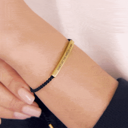 Don't Let The Hard Days Win Bracelet