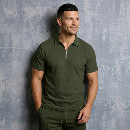 Otto | Two Piece Waffle Knit Set