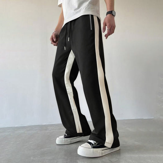 Relaxed Fit Striped Sweatpants